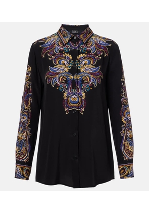 Etro Paisley silk shirt