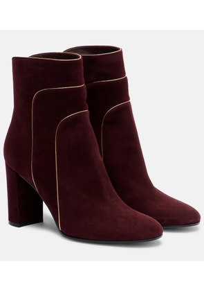 Gianvito Rossi 85 suede ankle boots