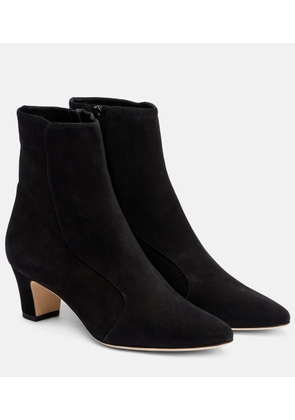 Manolo Blahnik Myconia 50 suede ankle boots