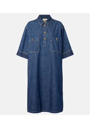 Valentino Denim shirt dress