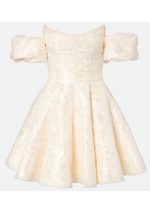 Markarian Selene off-shoulder minidress