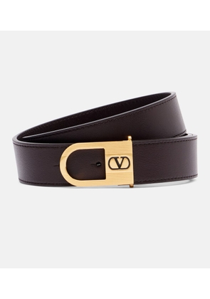 Valentino Garavani VLogo leather belt