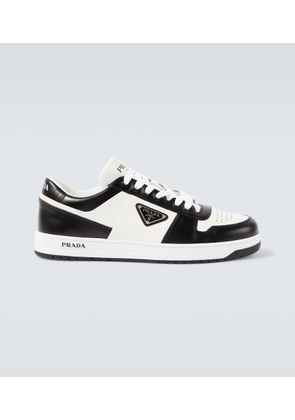 Prada Downtown leather sneakers