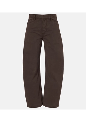 Nili Lotan Tribeca mid-rise barrel-leg jeans
