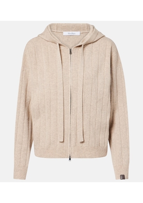 Max Mara Rubiera cashmere zip-up hoodie