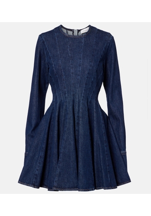 Sportmax Aereo denim minidress