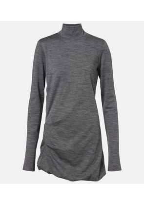 Sportmax Luigia wool and cotton-blend minidress