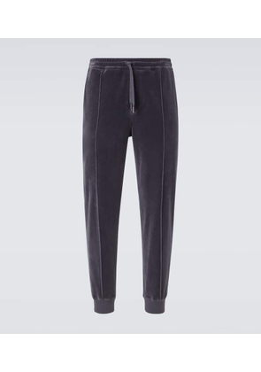 Tom Ford Cotton-blend velour sweatpants