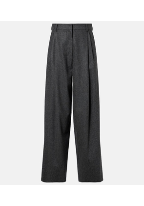 'S Max Mara High-rise wool straight pants