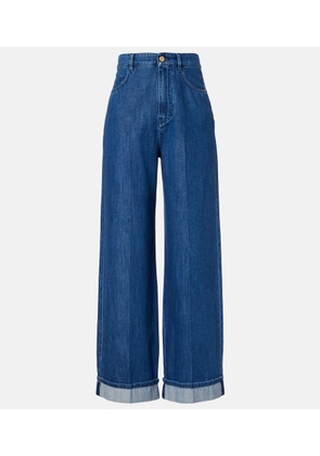 'S Max Mara High-rise wide-leg jeans