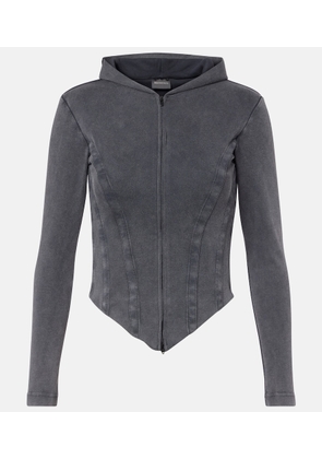 Balenciaga Cotton jersey hoodie