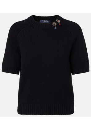 'S Max Mara Pepli wool and cashmere top