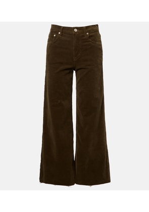 Citizens of Humanity Lyra cotton corduroy wide-leg pants