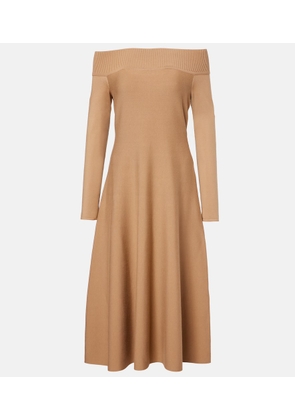 Ralph Lauren Collection Abrillong cashmere-blend midi dress