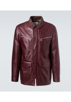 Brunello Cucinelli Padded leather jacket