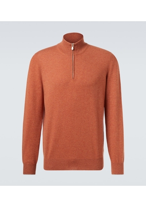 Brunello Cucinelli Cashmere half-zip sweater