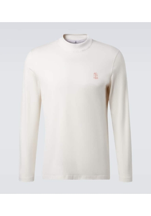 Brunello Cucinelli Logo cotton T-shirt