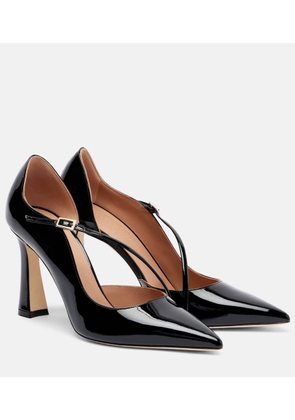 Malone Souliers Bettina 90 patent leather pumps