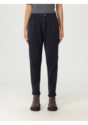 Pants BRUNELLO CUCINELLI Woman color Blue