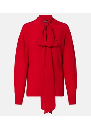 Gucci Bow-detail silk blouse