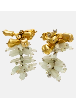 Dries Van Noten Embellished drop earrings