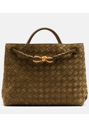 Bottega Veneta Andiamo Medium suede tote bag