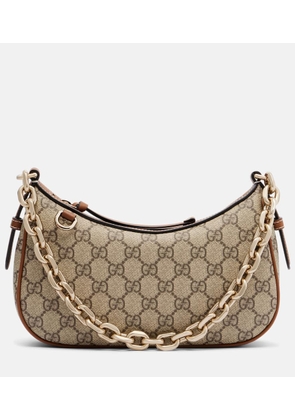 Gucci GG Emblem Small canvas shoulder bag