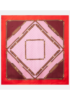 Gucci Printed silk scarf