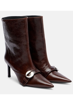Coperni Belt leather ankle boots