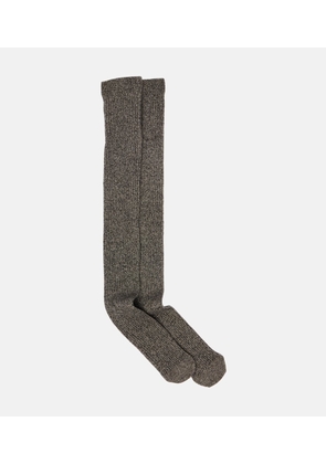 Max Mara Cashmere and wool-blend tights