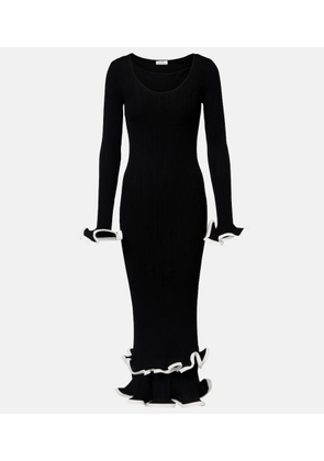 Simkhai Solani ribbed-knit midi dress