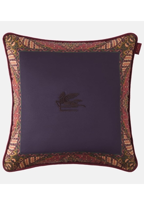 Etro Boyd paisley cotton cushion