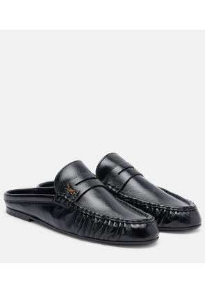 Saint Laurent Le Loafer leather mules