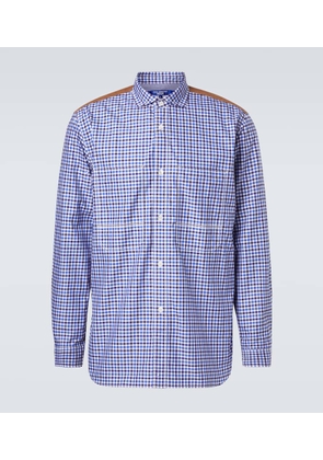 Junya Watanabe Checked cotton shirt