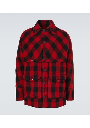 Junya Watanabe Checked wool jacket