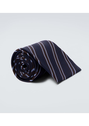 Junya Watanabe Striped silk tie