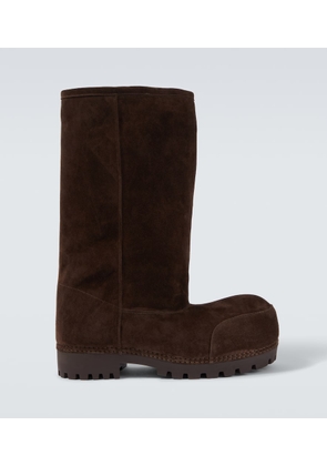 Balenciaga Alaska suede knee-high boots