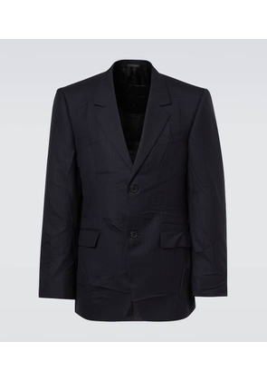 Balenciaga Pinstripe wool blazer