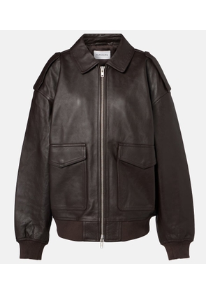 The Frankie Shop Viper leather jacket
