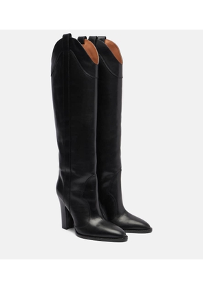 Paris Texas Lavinia 100 leather knee-high boots