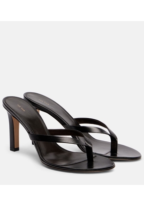 The Row Sacha leather thong sandals