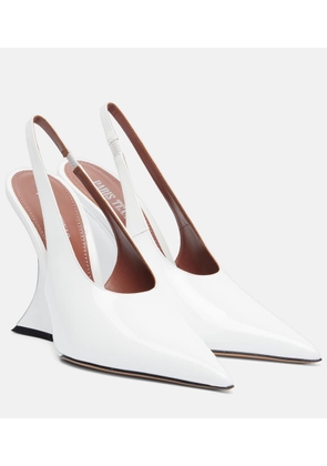 Paris Texas Nina 105 patent leather slingback pumps