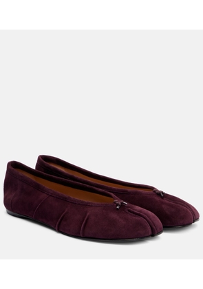 Maison Margiela Tabi suede ballet flats