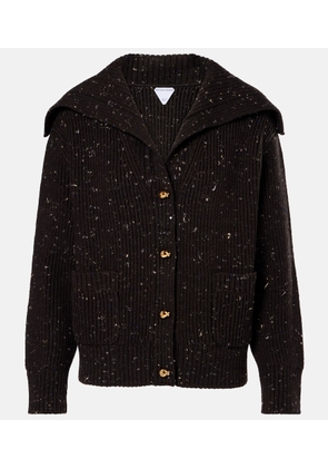Bottega Veneta Ribbed-knit wool-blend cardigan
