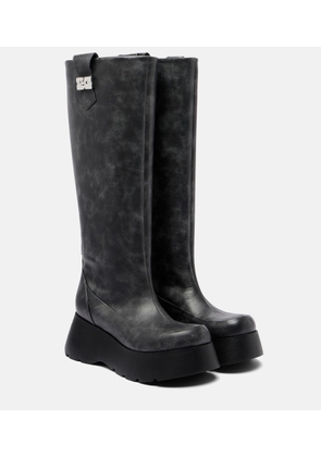 Ganni Kat platform knee-high boots