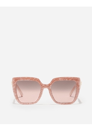 Dolce & Gabbana Devotion Sunglasses - Woman Pink Onesize