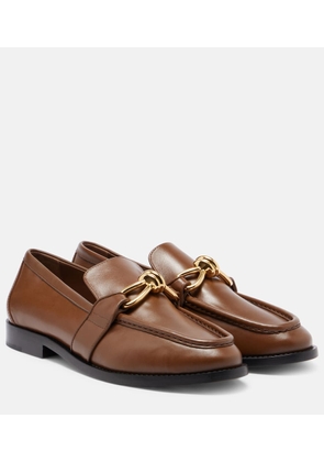 Bottega Veneta Astaire Knot leather loafers