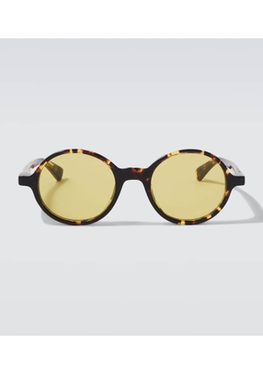 Bottega Veneta Slim Ribbon round sunglasses