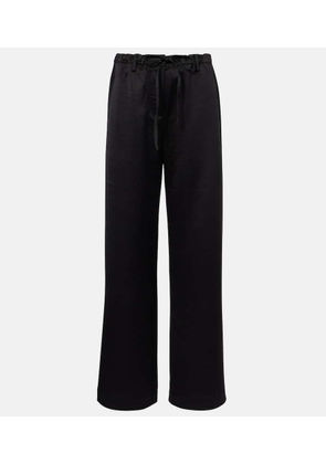 Proenza Schouler White Label Magnus crepe wide-leg pants