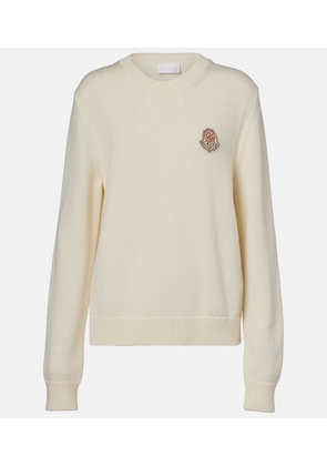Moncler Logo virgin wool sweater